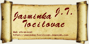 Jasminka Točilovac vizit kartica